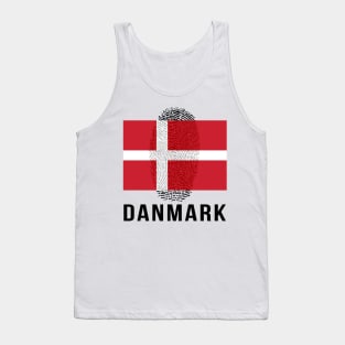 Denmark Flag DNA Tank Top